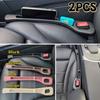 1 Paar Universal-Autositzlücken-Steckleiste, Seitennaht-Autolückenfüller, auslaufsicherer Sitzlücken-Aufbewahrungs-Organizer, Innendekoration