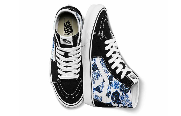 Vans Sk8-Hi Tapered 'Floral Blue'