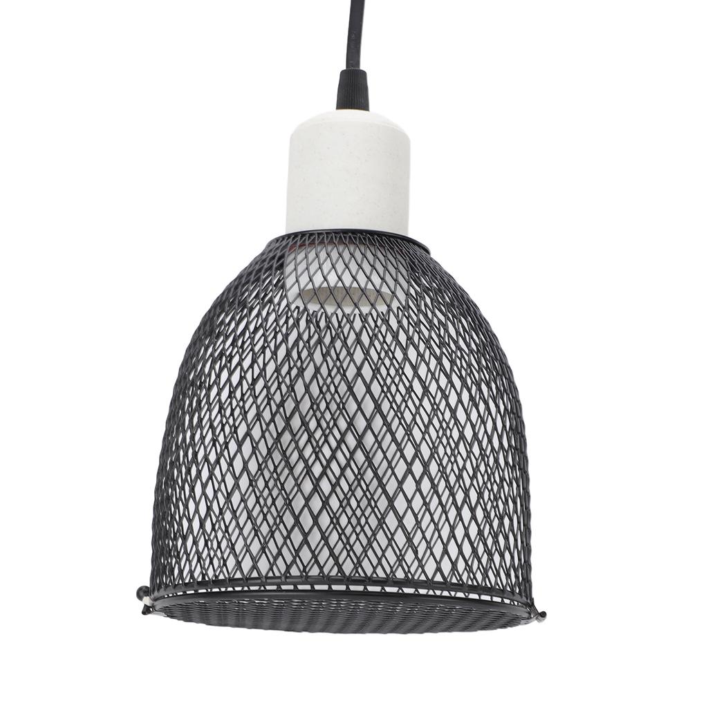 Reptile Heating Lamp Cap Iron Ceramic Anti Scald Adjustable Size Improved Comfort Turtle Heat Dome