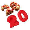 10 Inch 0-9 Numbers Shape Cake Mold DIY Cake Decoration Baking Mold for Birthday Festivals Anniversary Silicone Chocolate Molds
