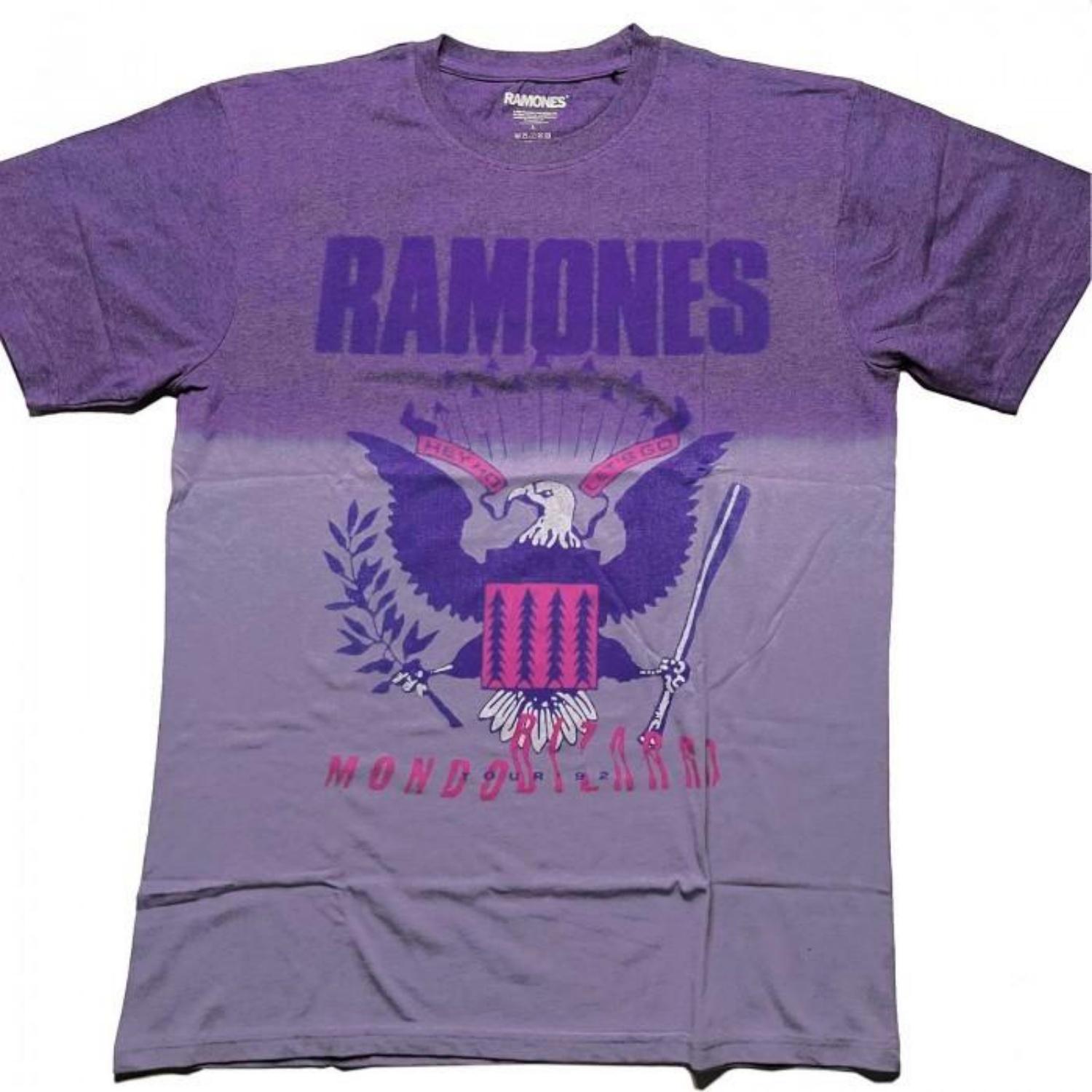 Ramones Unisex Adult Mondo Bizarro T-Shirt S