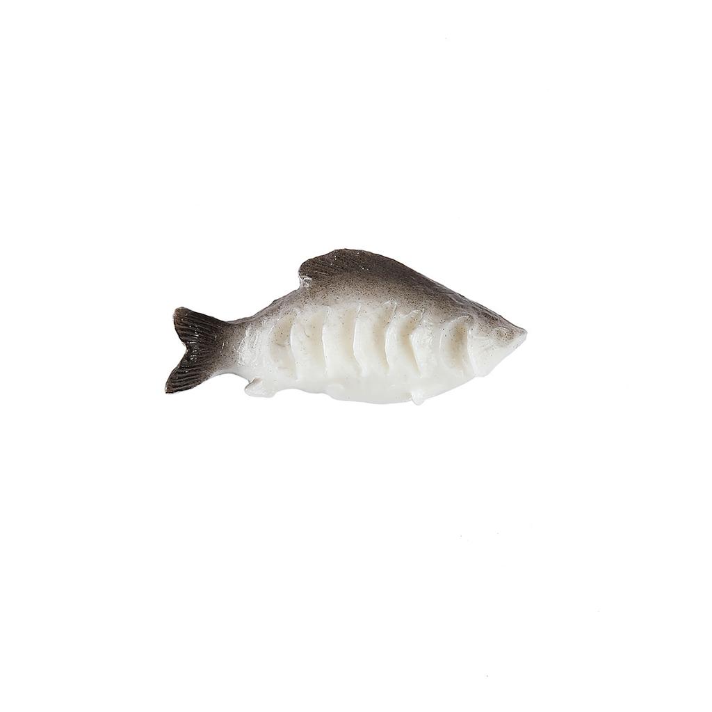 30PCS Simulation Braised Carp Fish Artificial Seafood Model Fake Food Kitchen Photography Props Window Display Ornament Toy