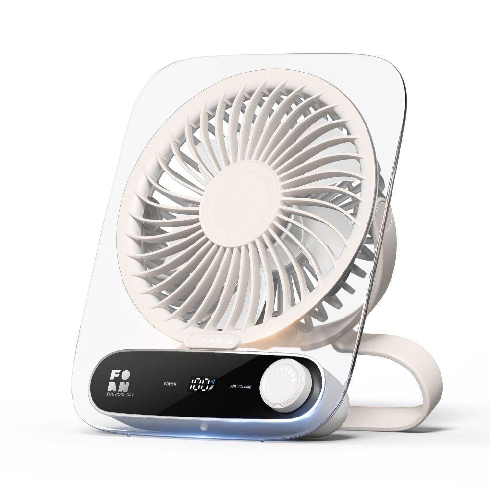 Speeds Adjustable USB Desk Fan Ultra-Quiet Mini Electric Fan Simple Table Cooling Fan  Home Office