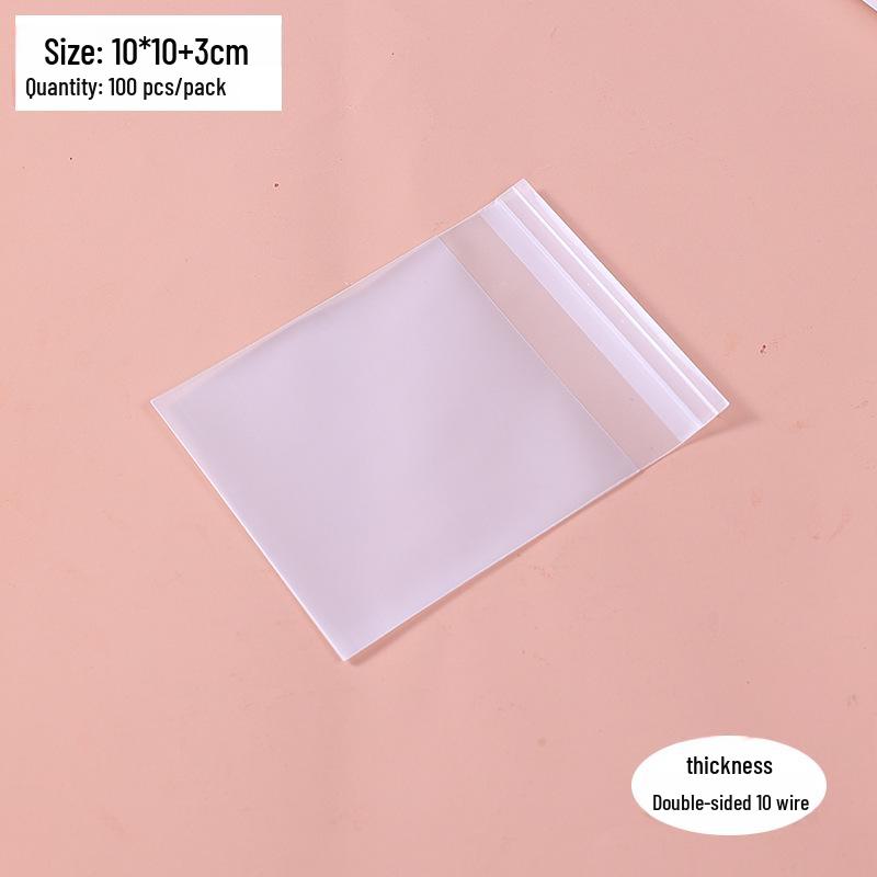 Verdickte selbstklebende Schneeflocken-Kekstüte - Verpackung aus mattierter Folie