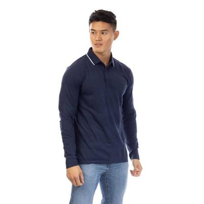 Peter Werth Mens Long-Sleeved Polo Shirt