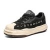 New niche design shell head heightened platform dissolving shoes sports and leisure shoes lace-up board shoes