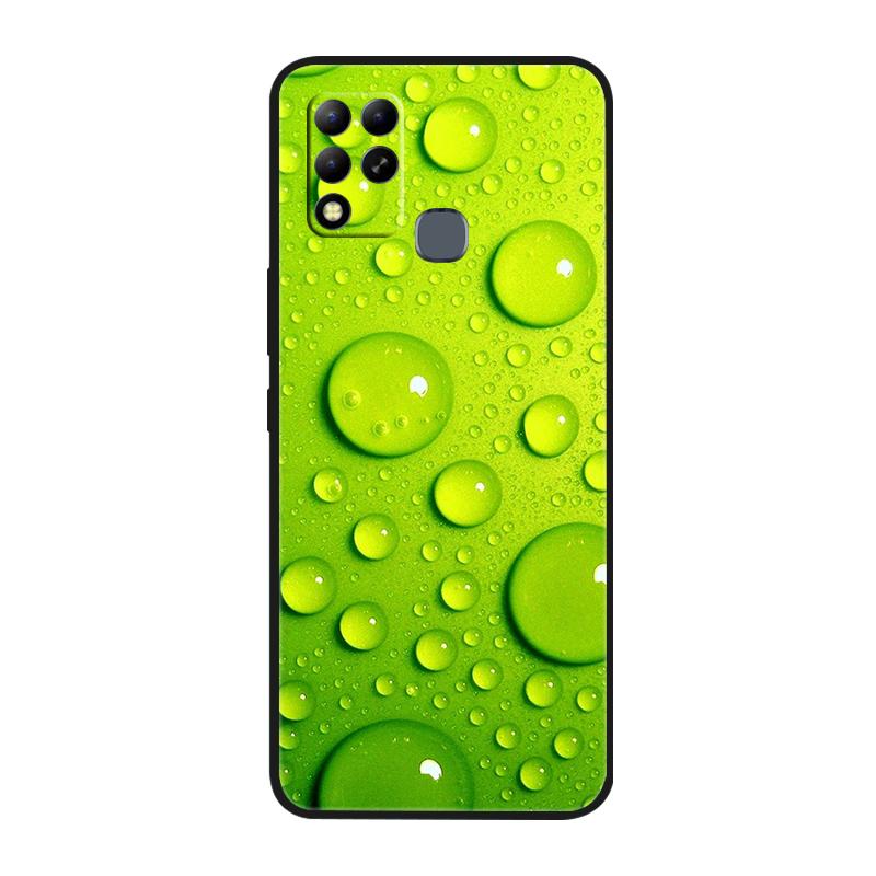 For Infinix Hot 11 G37 4G Case Covers TPU Black Silicone Cover for Infinix Hot11 G37 Protective X689F Soft G 37 Black Shells