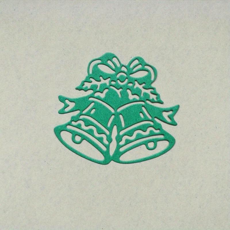 1PC Metal Cutting Dies Christmas Jingle Bell DIY Stencil Decorative Scrapbooking Craft