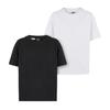 Urban Classics Girls Oversized Boyfriend T-Shirt (Pack of 2)