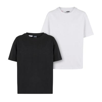 Urban Classics Mädchen Oversized Boyfriend T-Shirt (2er-Pack)