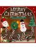 Christmas Plush Dog Toy With Chew Rope Interactive Pet Chew Toys For Dogs And Cats Teeth Cleaning Holiday Themed Pet Supplies