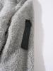 2025 Autumn/Winter European & American Men's Plush Lined Hooded Sweatshirt Jacket