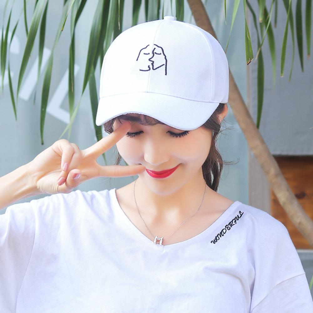 Casual Adjustable Baseball Cap UV Protection Versatile Sunscreen Hats Breathable Bonnet for Spring Summer
