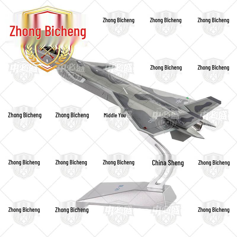 Realistic 1:48 J-20 Fighter Jet Model