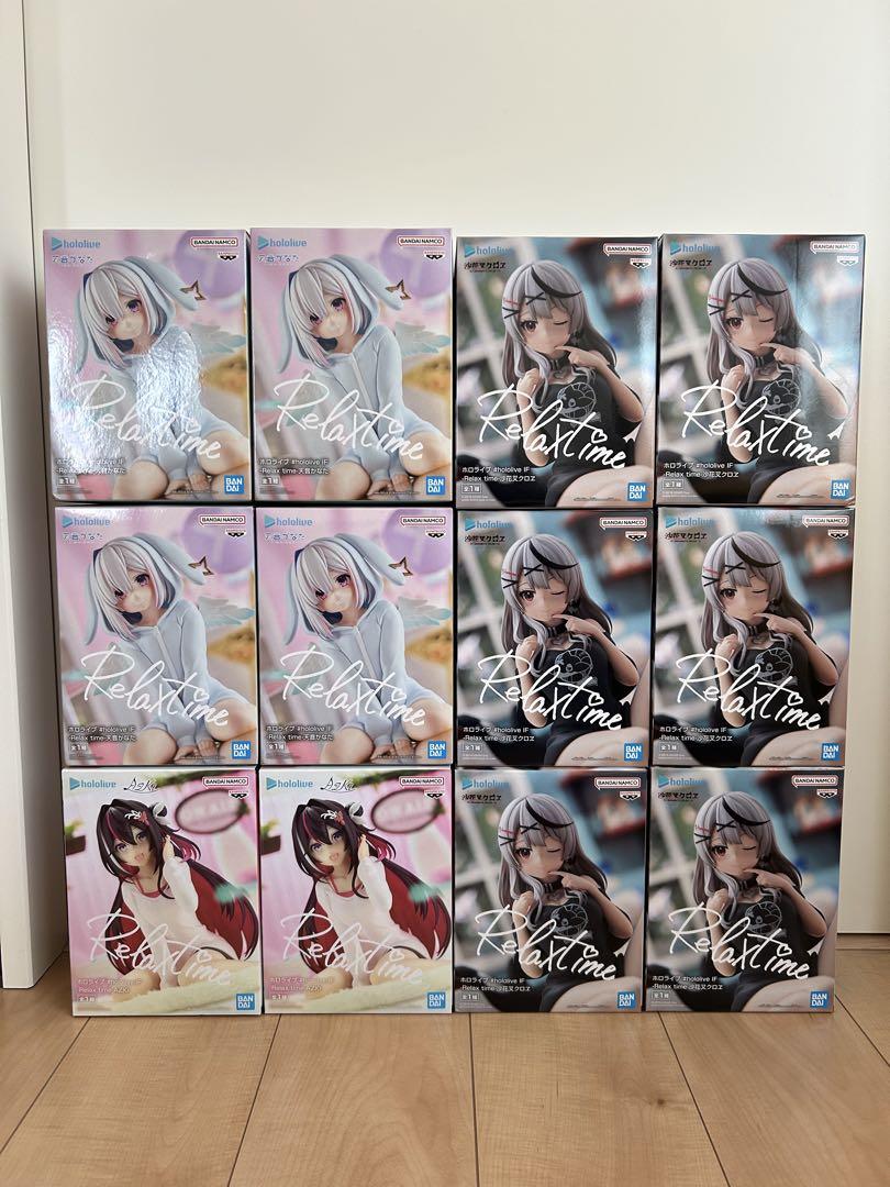 

[USED] Hololive Relax time figure AZKi Amane Kanata, Sahana Kuroe
