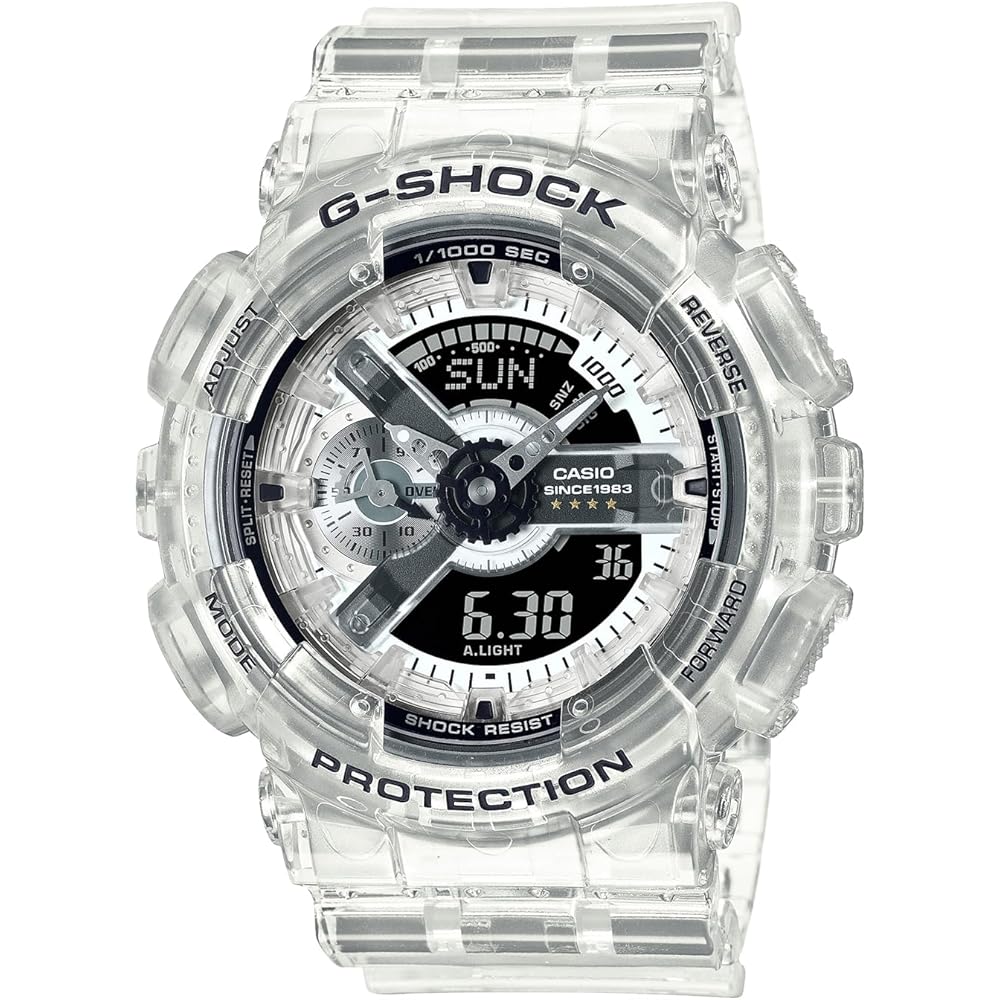 

Casio G-Shock GA-114RX-7AJR Прозрачные цифровые часы Водонепроницаемые Ударопрочные