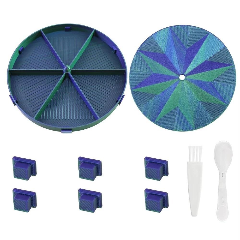 Multi-Color Diamond Painting Tray Kits Drill Storage Tray  for 5D Diamond Painting Storage Tools