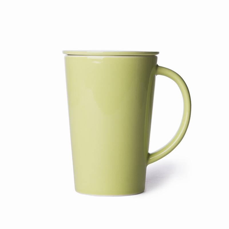 Coffret Cadeau Fête de la Mi-Automne Fête des Enseignants, Tasse en Céramique Tasse à Eau avec Filtre Boîte Cadeau Sac