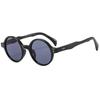 Premium Vintage Round Sunglasses ladies Men  Designer Sun Glasses Male Female Rivet Frame Fashion Retro Shades Oculos De Sol