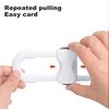 2 Pcs Sliding Cabinet Locks Baby Proofing Adjustable U-Shaped Safety Latches Easy Install Reusable Security Locks for Drawers Fridge