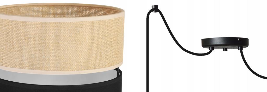 Spider Ceiling Hanging Lamp, Lampshade 20 Cm Black