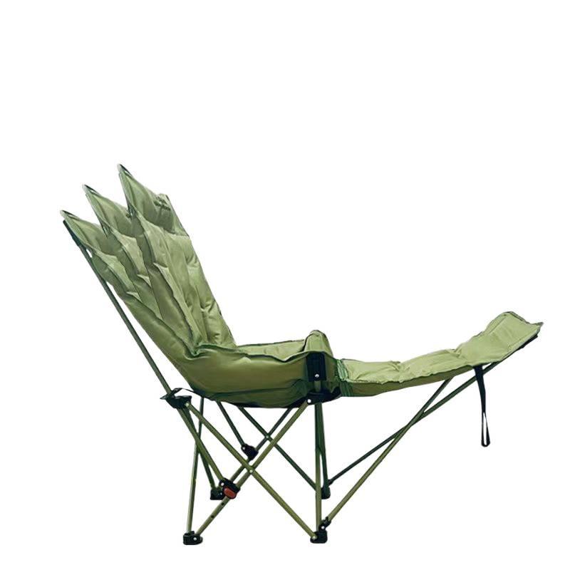 Adjustable Moon Folding Chair: Portable Multi-Gear Outdoor Recliner