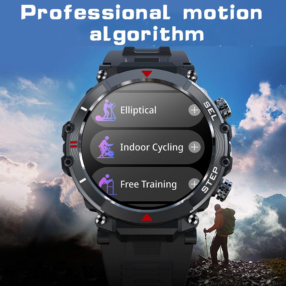Sportowy Smartwatch Męski Pełny Dotyk Połączenie Bluetooth Wodoodporny Smartwatch Zegarki Fitness Damskie Dla Xiaomi Huawei Telefon z Androidem