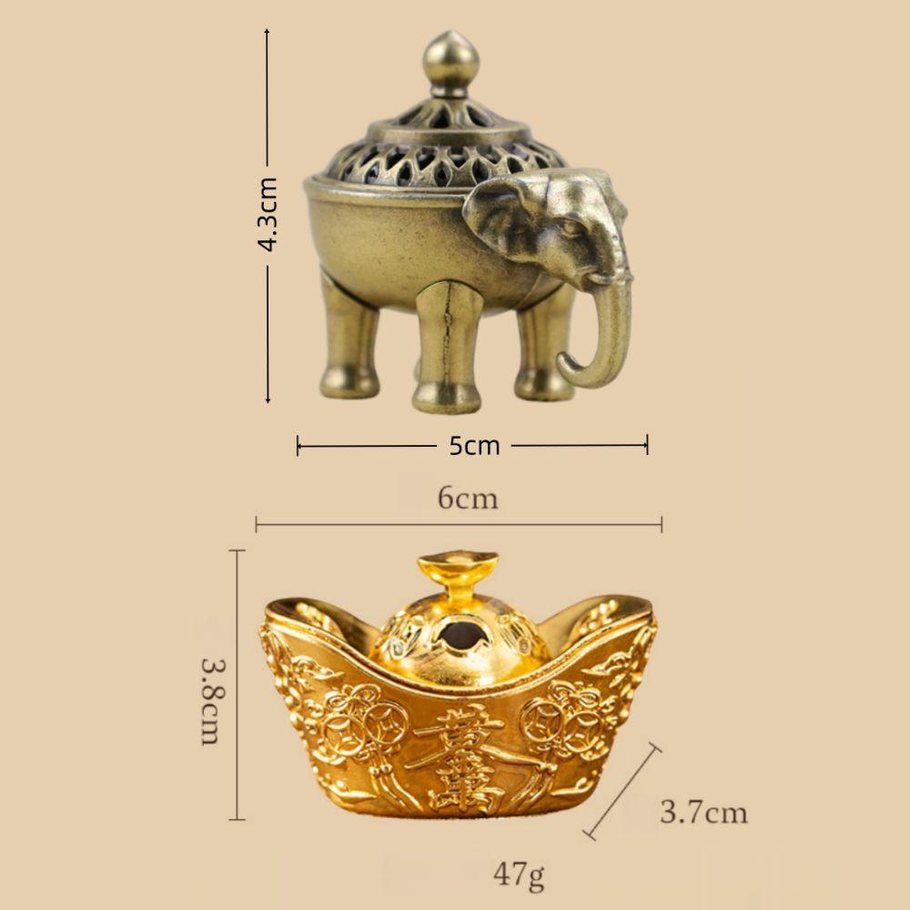 Metal Incense Holder Elephant Incense Rack New Incense Burner Home Decor