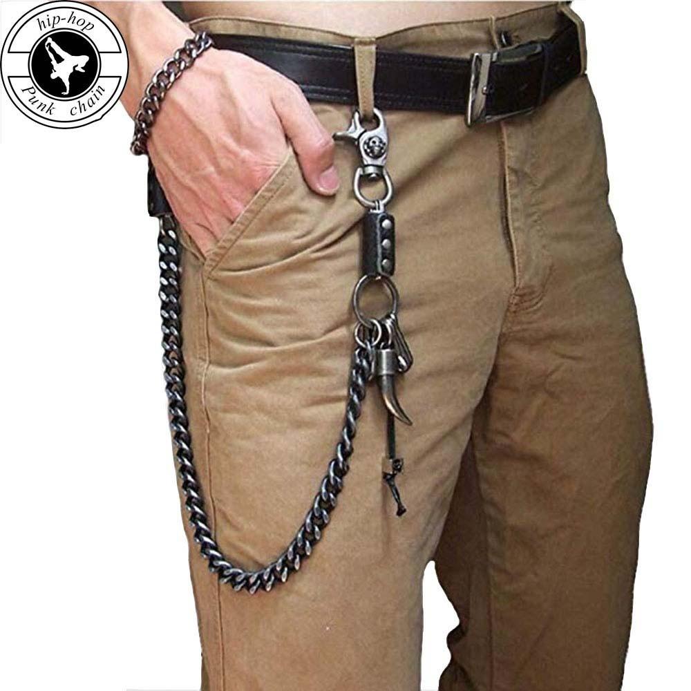 Manfnee Catena Di Pantaloni Per Uomini Donne Catene Di Jeans Hip