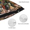 Italian Brainrot Meme Character Hand Drawn Pillow Cover  Funny Pillow Case For Living Room Bed Chair Square Pillowcases Gift