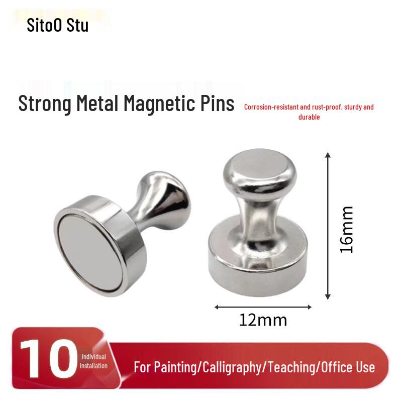 Heavy Duty Magnetic Pushpins