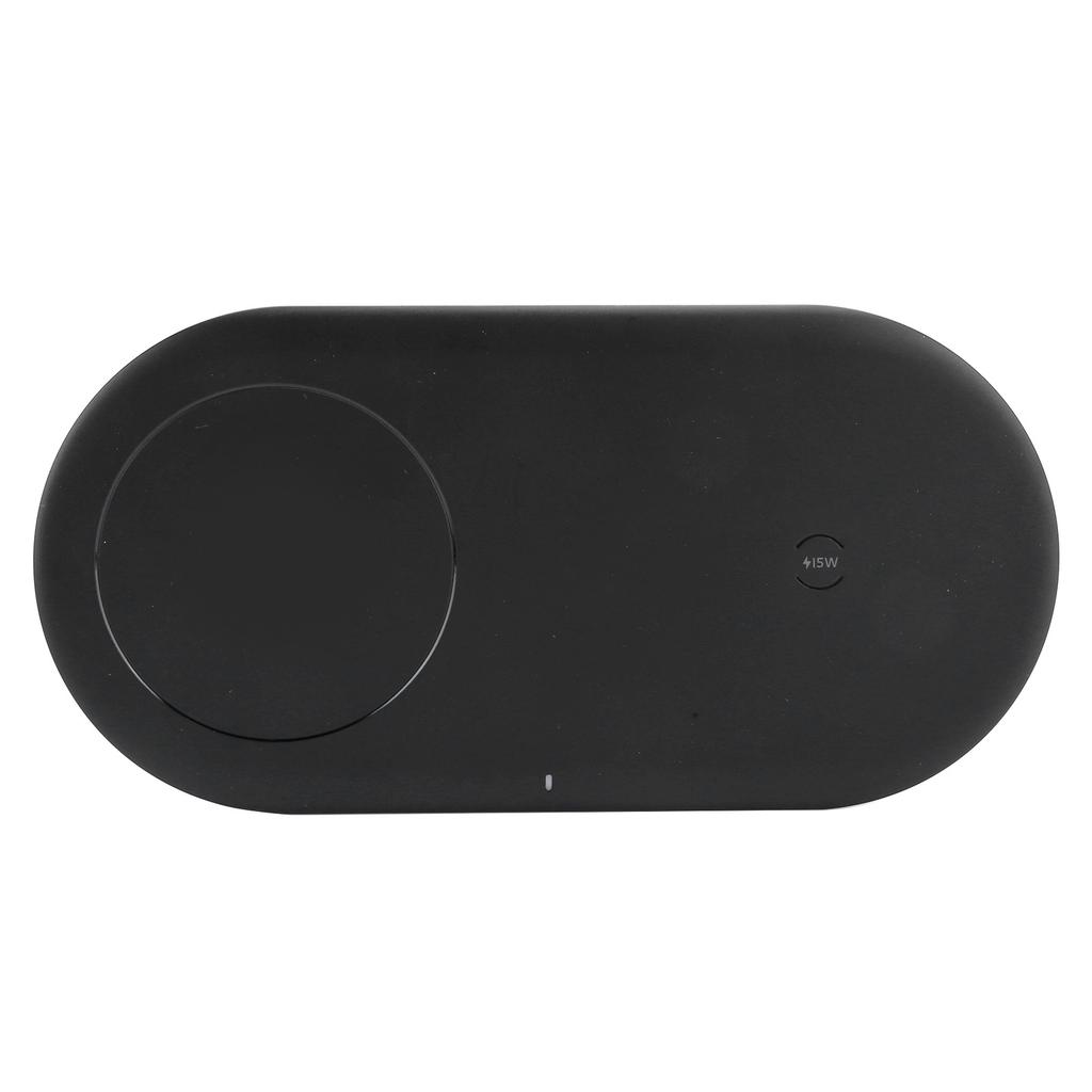 5W 7.5W 10W 15W Wireless Charger Qi Wireless Fast Charging Pad for Mobile PhonesBlack
