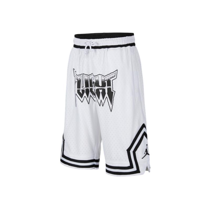 

Jordan Mesh Breathable Lace-Up Five-Point Shorts Детские шорты Белые HM4750-100
