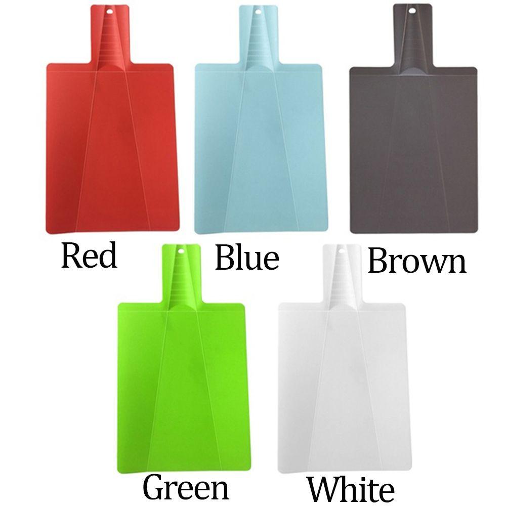 Food Accessories Skidproof Cooking Folding Kitchens Tool Plastic Cutting Boards Chopping Board