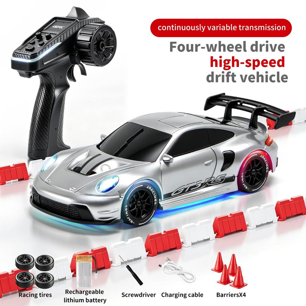 1:43 4D RC Full Scale Mini Drift Remote Control Car 4WD APP Control Racing Car Children's Toy Car Male
