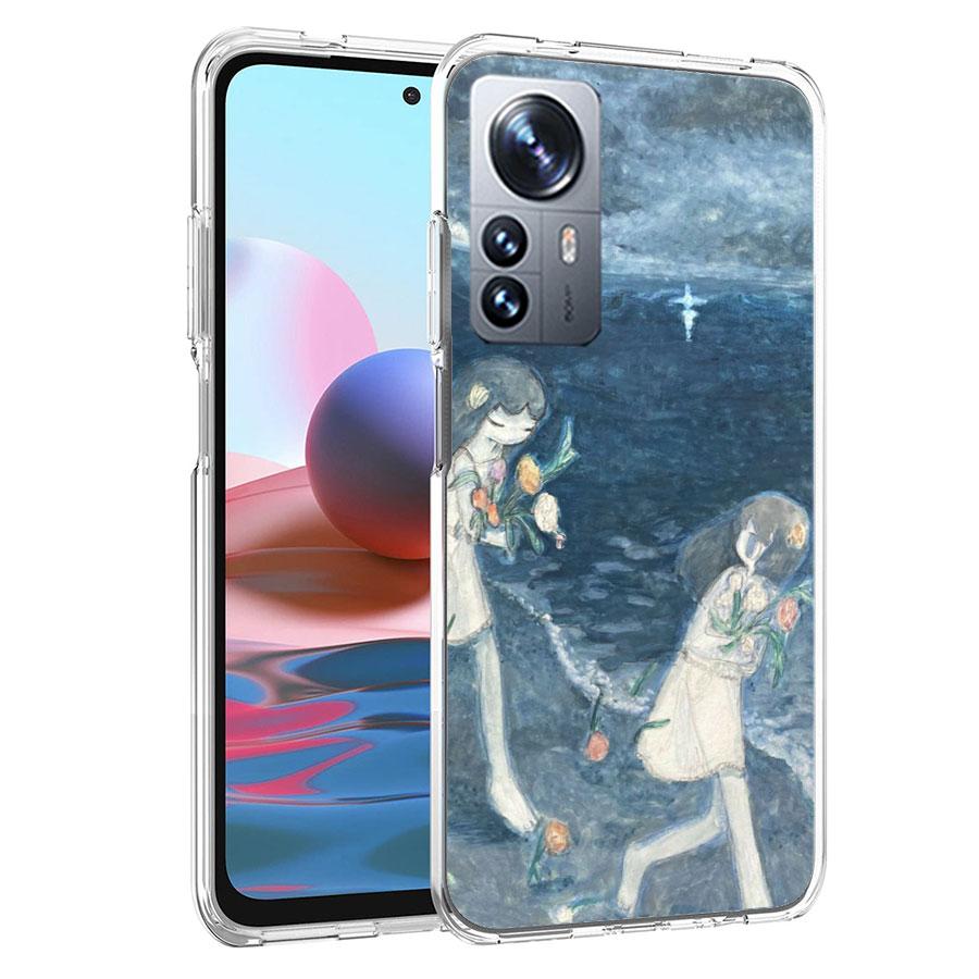 Aya Takano Paintings Phone Case For Redmi Note 13 Pro Plus 14 Pro+ 12S 12 11S 11T 11E 11 10S 10 9S 9 Xiaomi Capa TPU