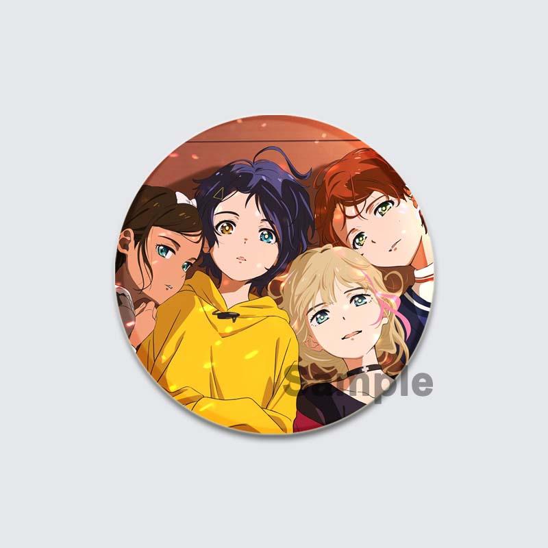 32/44/58mm Anime Wonder Egg Priority Brosche Cartoon Ohto Ai Cosplay Abzeichen Anstecknadel Zubehör für Kleidung Rucksack Dekoration Fan Geschenke