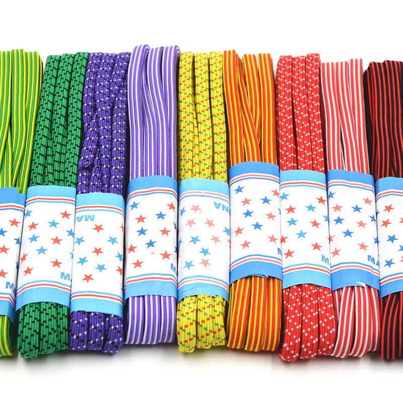 Elastic Band Accessories Are Durable, Elastic Rubber Band Wide Rubber Band, Double-Layer Multi-Color Thickened Waistband Elastic