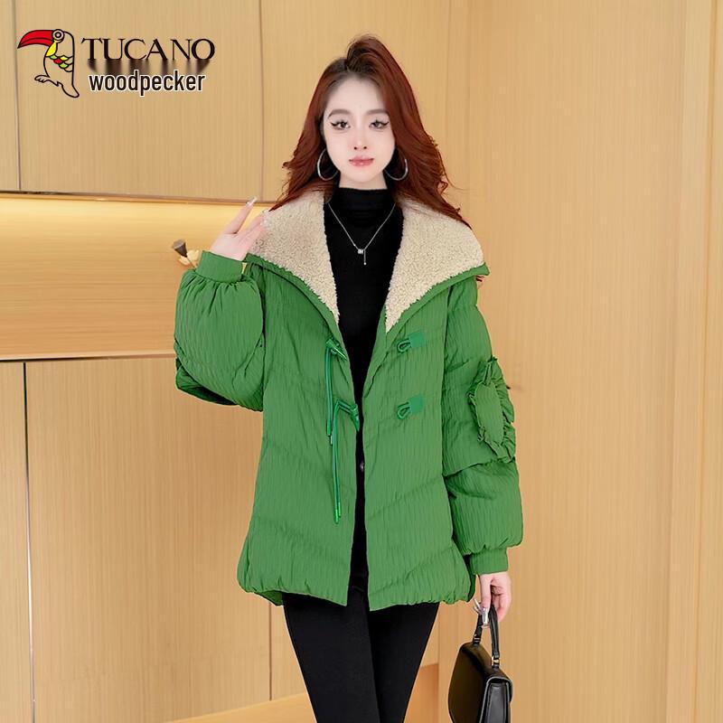 

TUCANO Winter Loose-Fit Fur Collar Down Jacket XL