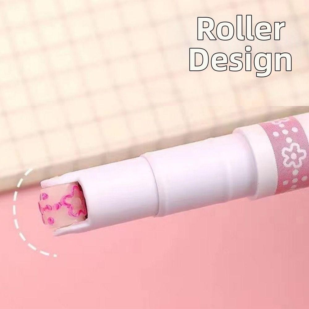 6Pcs/Set Flowers Line Shaped Colored Highlighter Pen Set Creative Line Shaped Marker Graffiti Pen