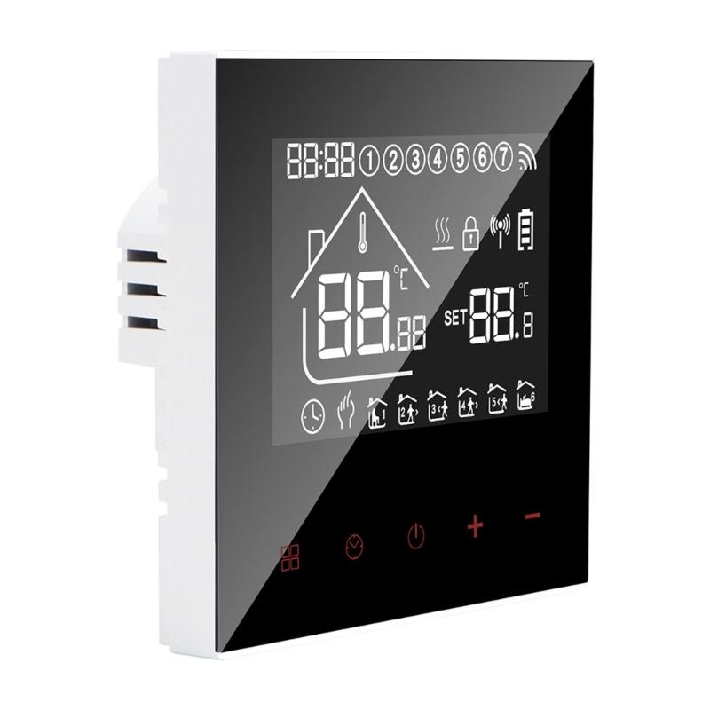 WiFi Thermostat for Electric Underfloor Heating Smart Underfloor Heating Controller Thermostats Simple Installation