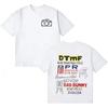 Hot Selling Breathable Loose Casual Men's Hip Hop Tee, 2026 New Bad Bunny Debi Tirar Mas Fotos DTMF Tour Printed T-shirt