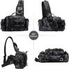 Multifunctional Casual Luya Bag Chest Bag Waist Bag Outdoor Shoulder Crossbody Bag Fishing Rod Bag Equipment Fishing Bag Back