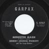 7inch Record BOBBY BORIS PICKETT  THE CRYPTK  Monster Mash G44167 Garpax Records 1962 Canada Rock Used
