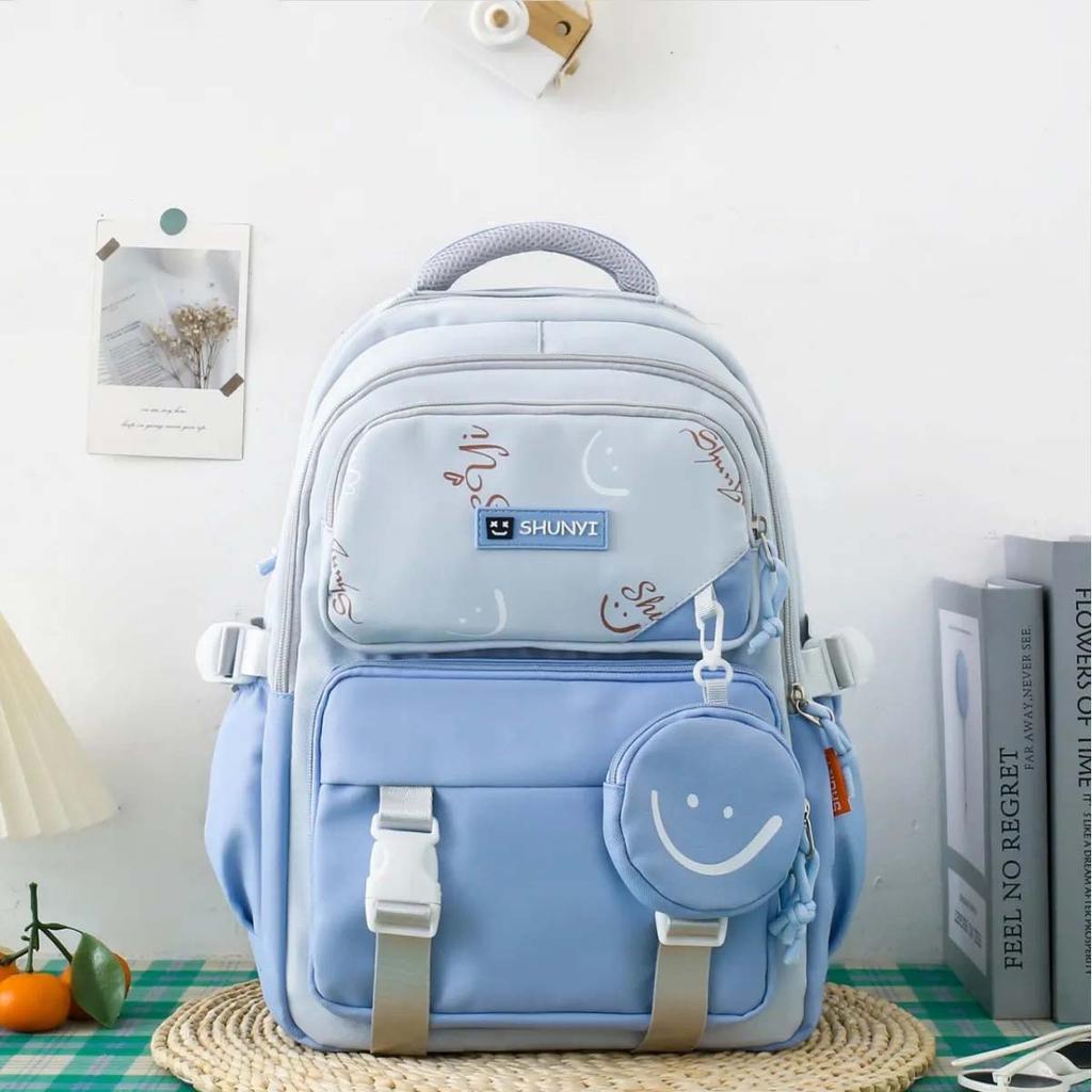 Schoolbag1011 new Mori series simple and fashionable high-value versatile large-capacity backpack for junior and high school students