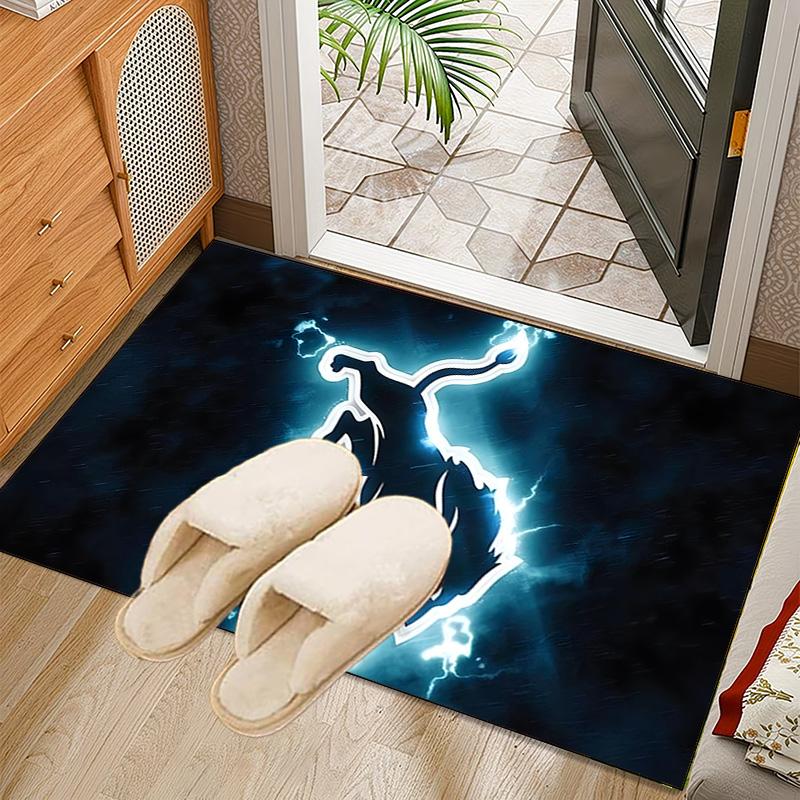 Lions Team Rug Office Carpet Non-Slip Mat, Chair Rug Floor Covering for Gaming, Bedroom, Living Room , Home Decor Christmas Gift