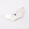 Iolite Gemstone 925 Sterling Silver Jewelry Butterfly Pendant0.7" For Women Gift CP-35-4