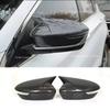 Car  Rearview Side Mirror Cover Fit For  Geely Coolray 2023 2024 2025 Wing Cap Rear View Case Trim Carbon Fiber