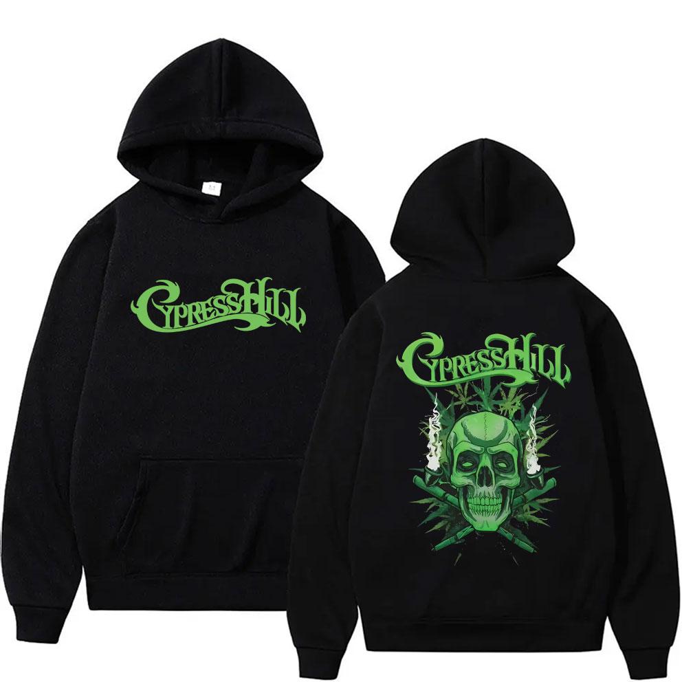 

Rapper Cypress Hill Hoodie Skeleton Graphic Sweatshirt Men Women Fashion Hip Hop Oversized Streetwear Male Fleece Cotton Hoodies 3XL