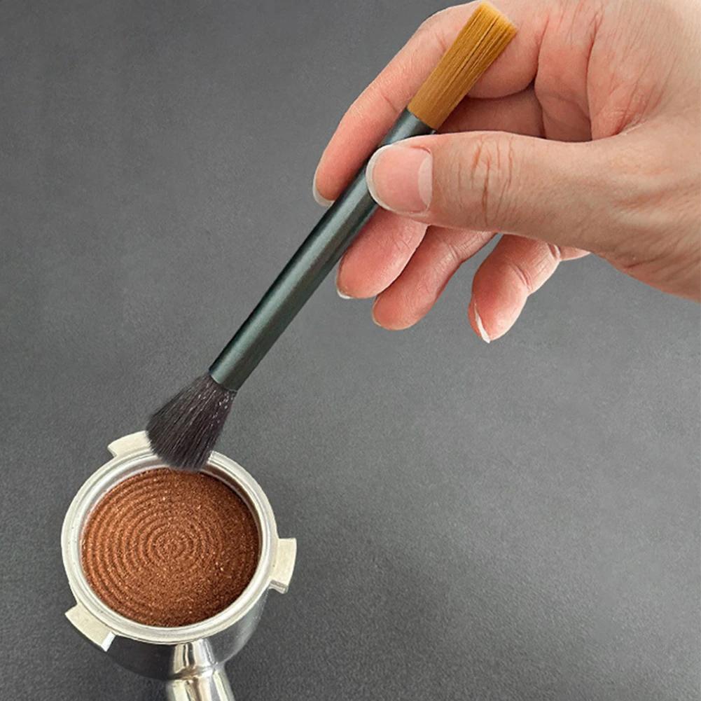 Coffee Grinder Cleaning Brush Dusting Espresso Accessories for Home Barista Kitchen Tool Wood Handle Machine Brushes